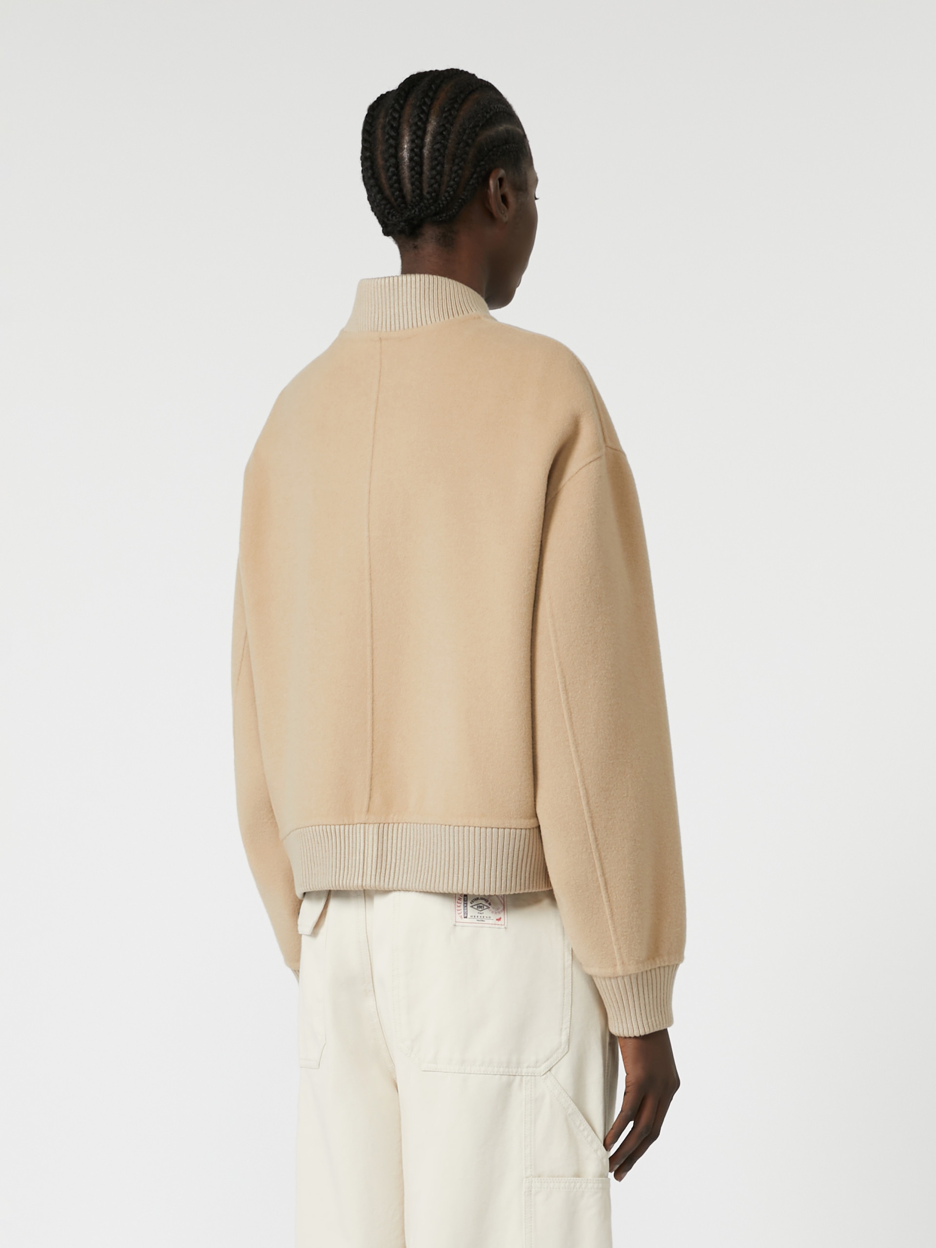 ZELANTE Wool-blend bomber jacket - 4