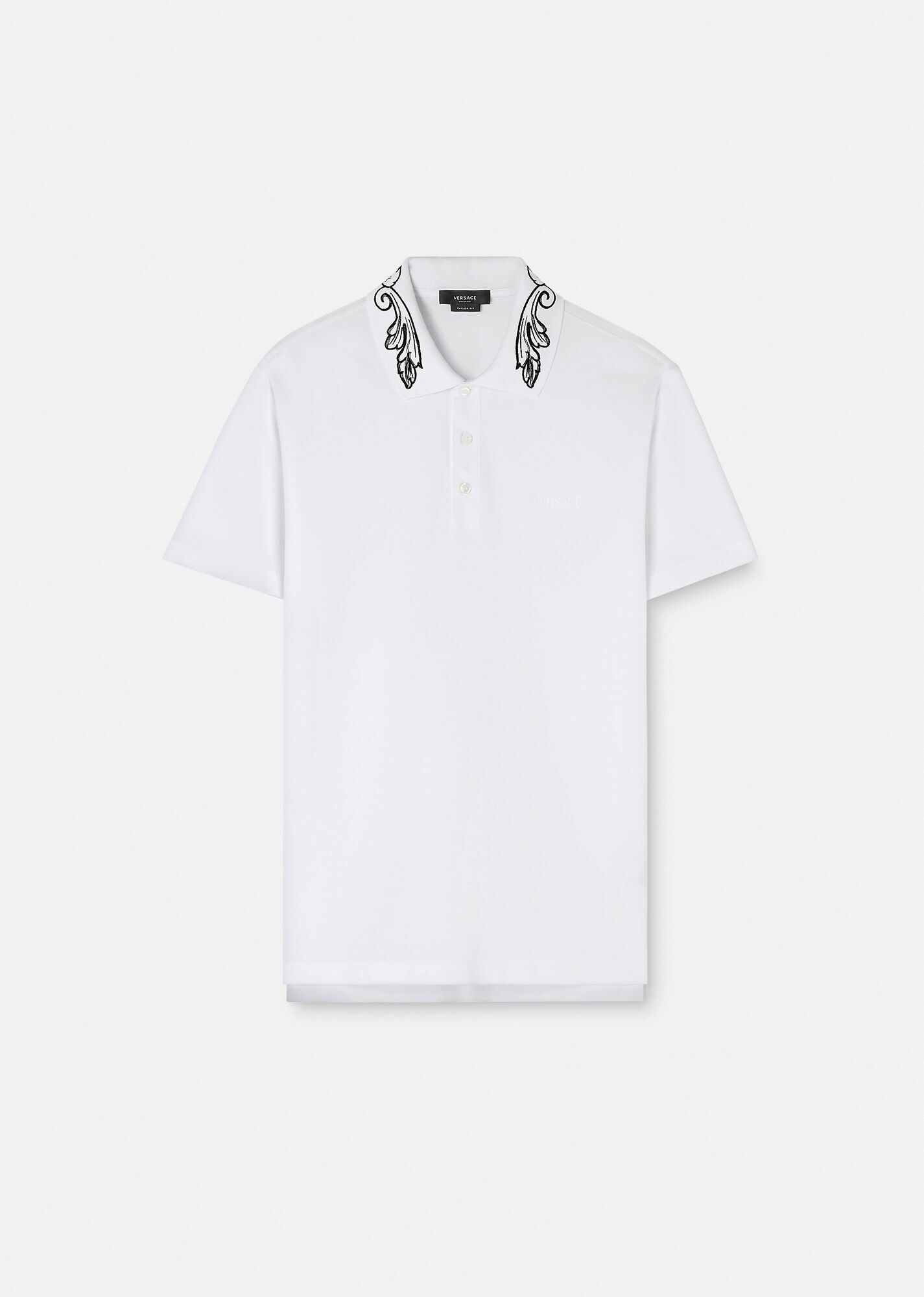 Barocco Embroidered Polo Shirt - 1