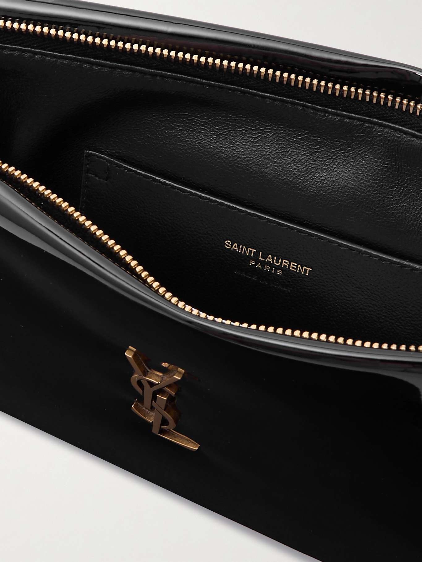 【Saint Laurent】CALIPSO LONG POUCH◆7740622IU0W SAINT LAURENT Calypso Long padded leather pouch | NET-A-PORTER