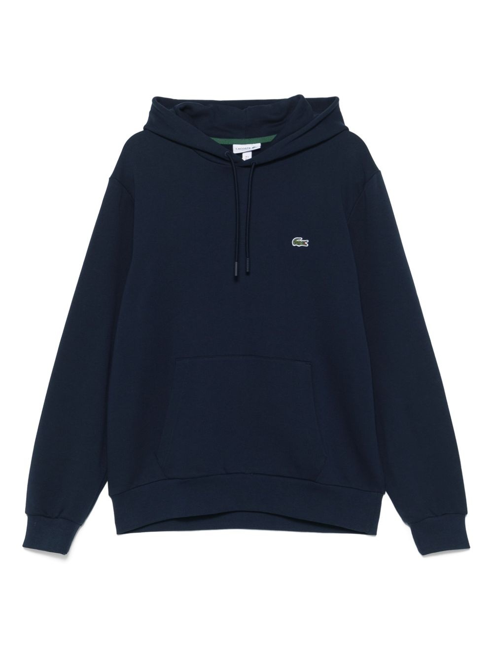 logo-embroidered hoodie - 1