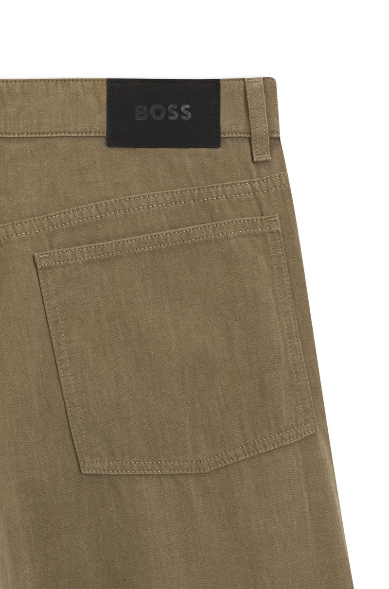 JEANS IN MELANGE COTTON DENIM 6
