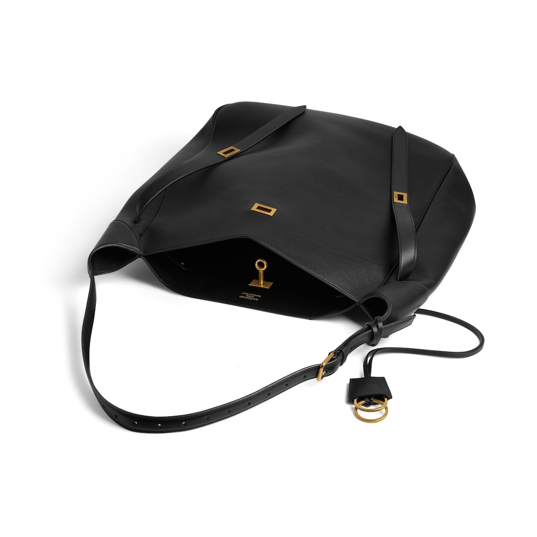 Women's Bel Air Large Hobo Bag in Black - 4