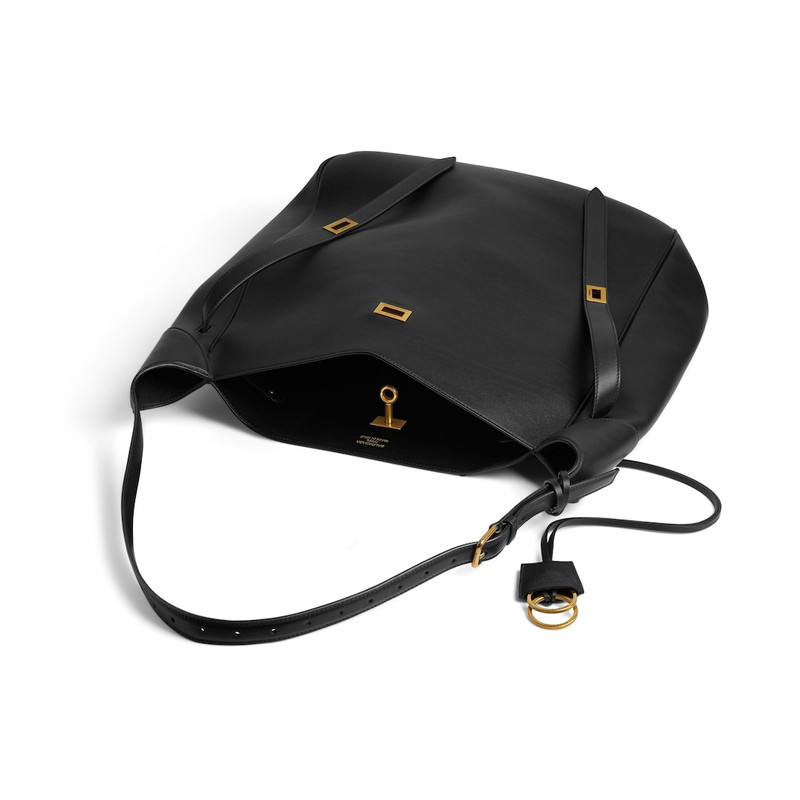 Women's Bel Air Large Hobo Bag in Black 4