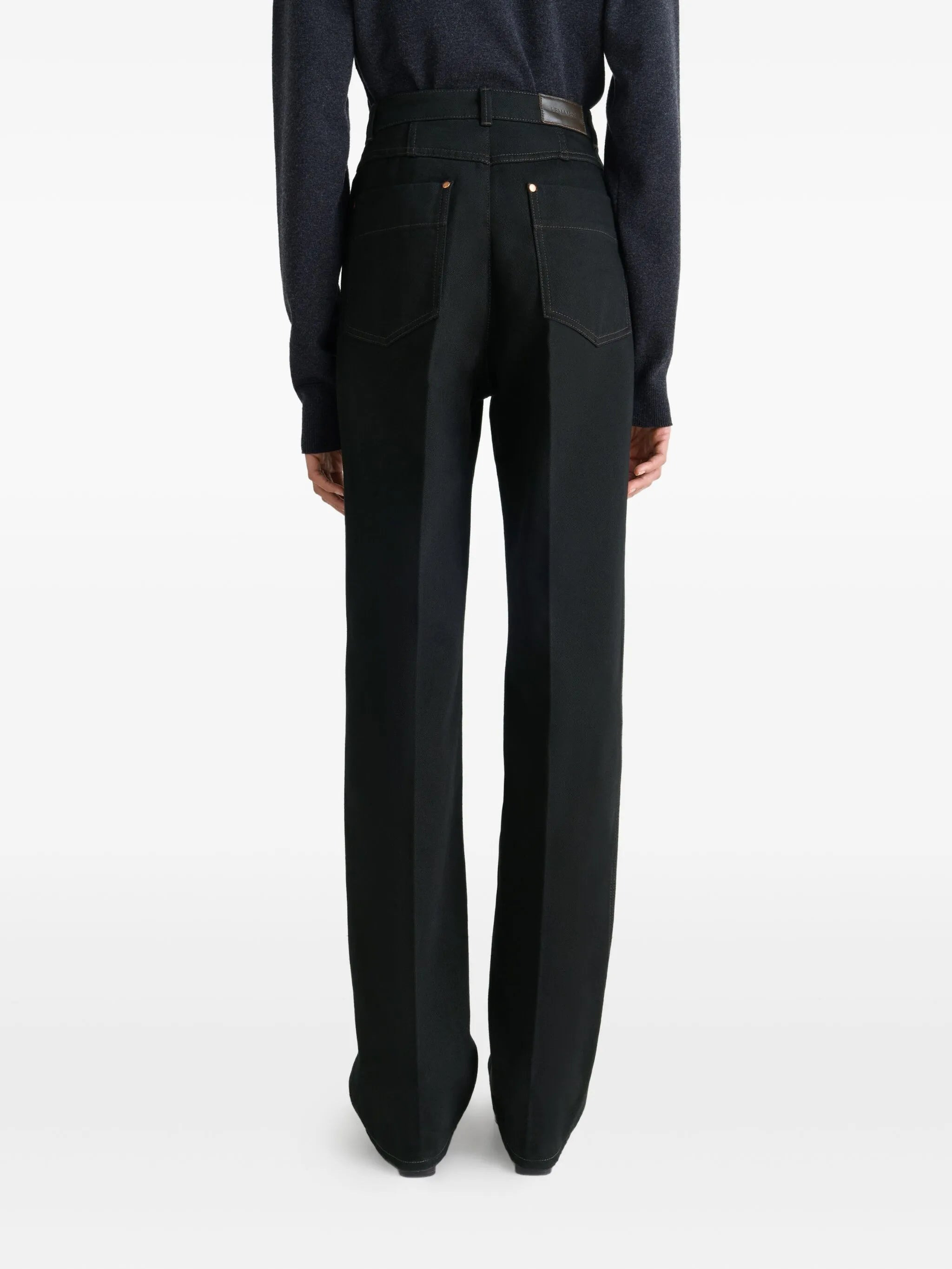 high-waisted trousers - 5