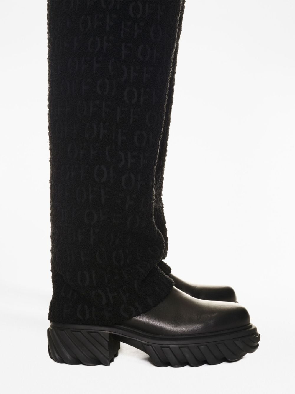 Exploration Motor leather ankle boots - 6