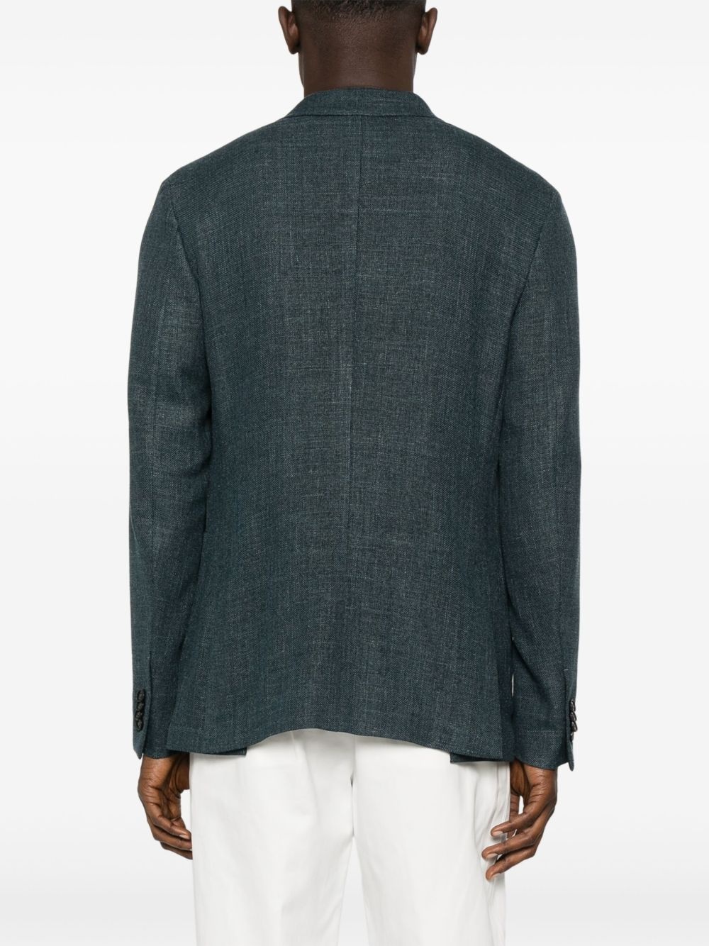 buttoned blazer - 4