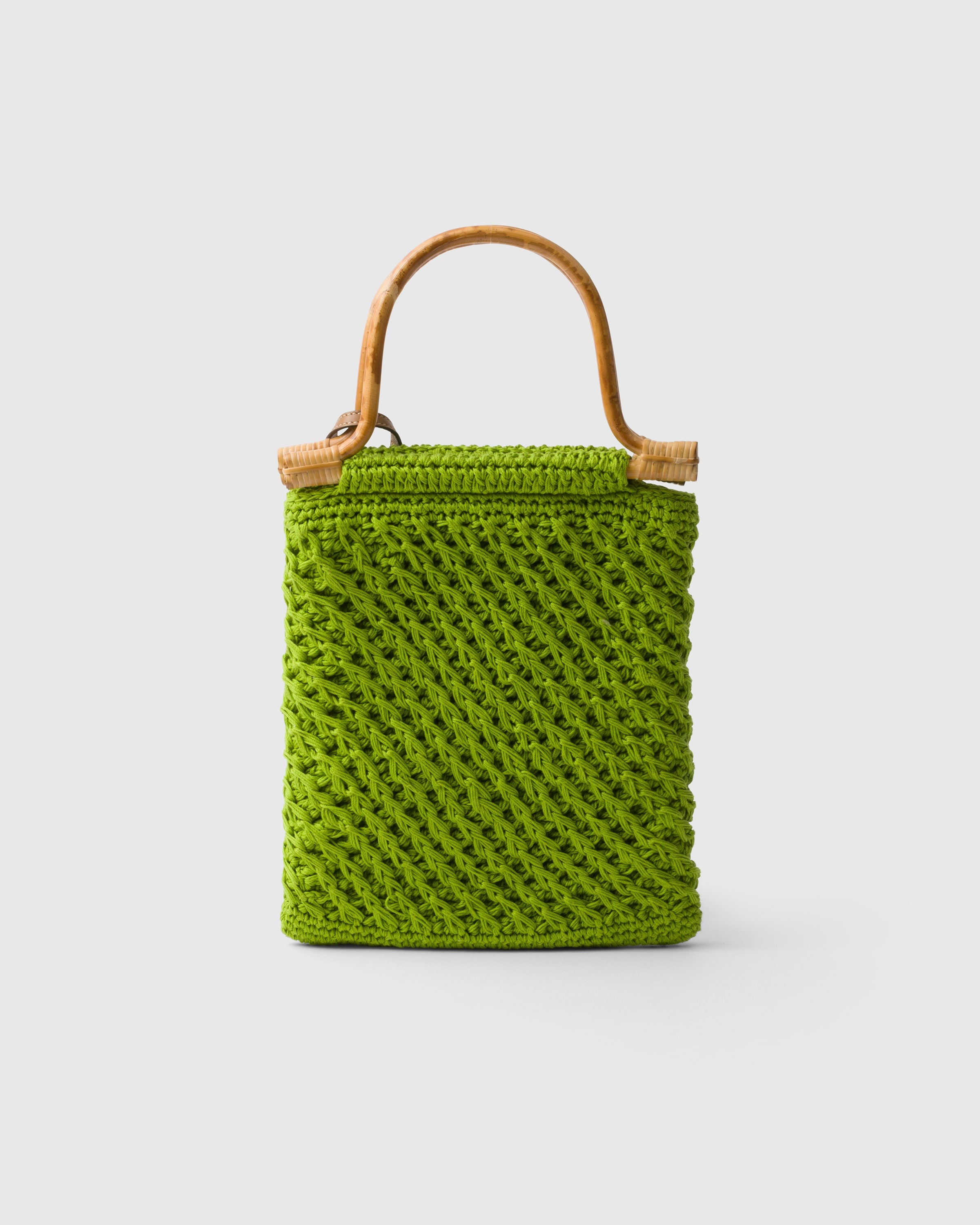 Cotton crochet mini-handbag - 4