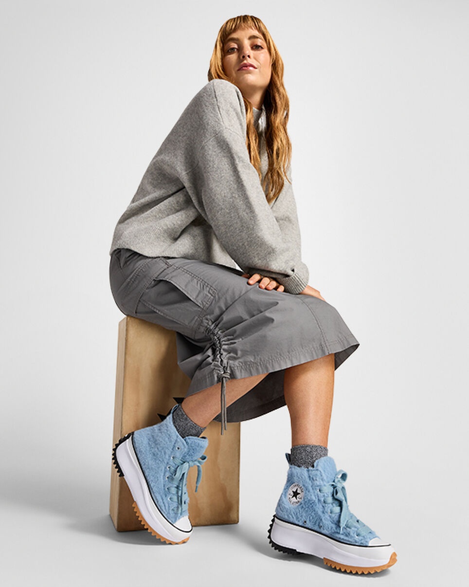 Run Star Hike Platform Faux Fur - 10