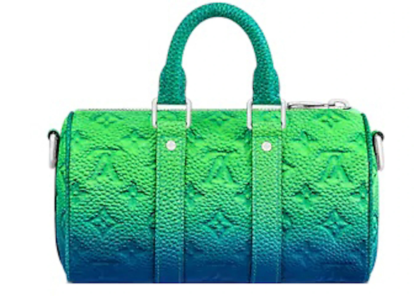 Louis Vuitton Keepall XS Taurillon Illusion Blue/Green - 2