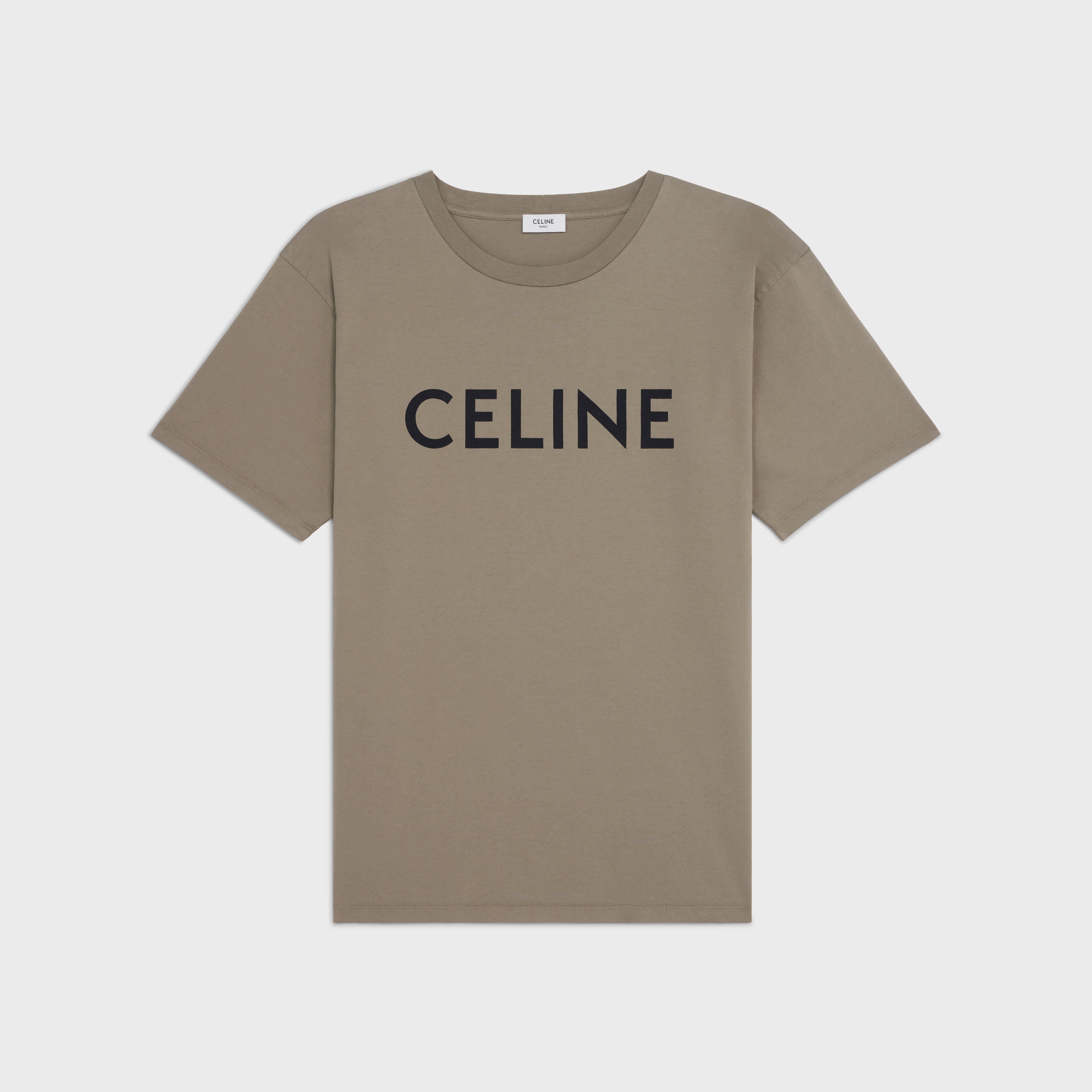 LOOSE CELINE T-SHIRT IN COTTON JERSEY - 1