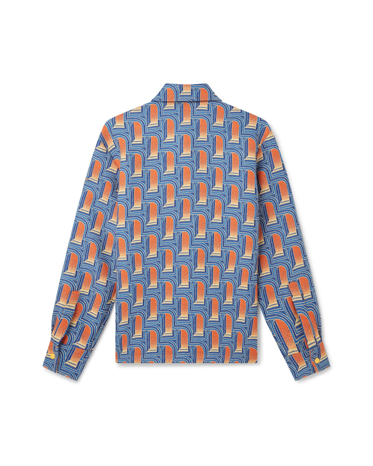L'Arche De Nuit Jacquard Shirt Jacket - 2