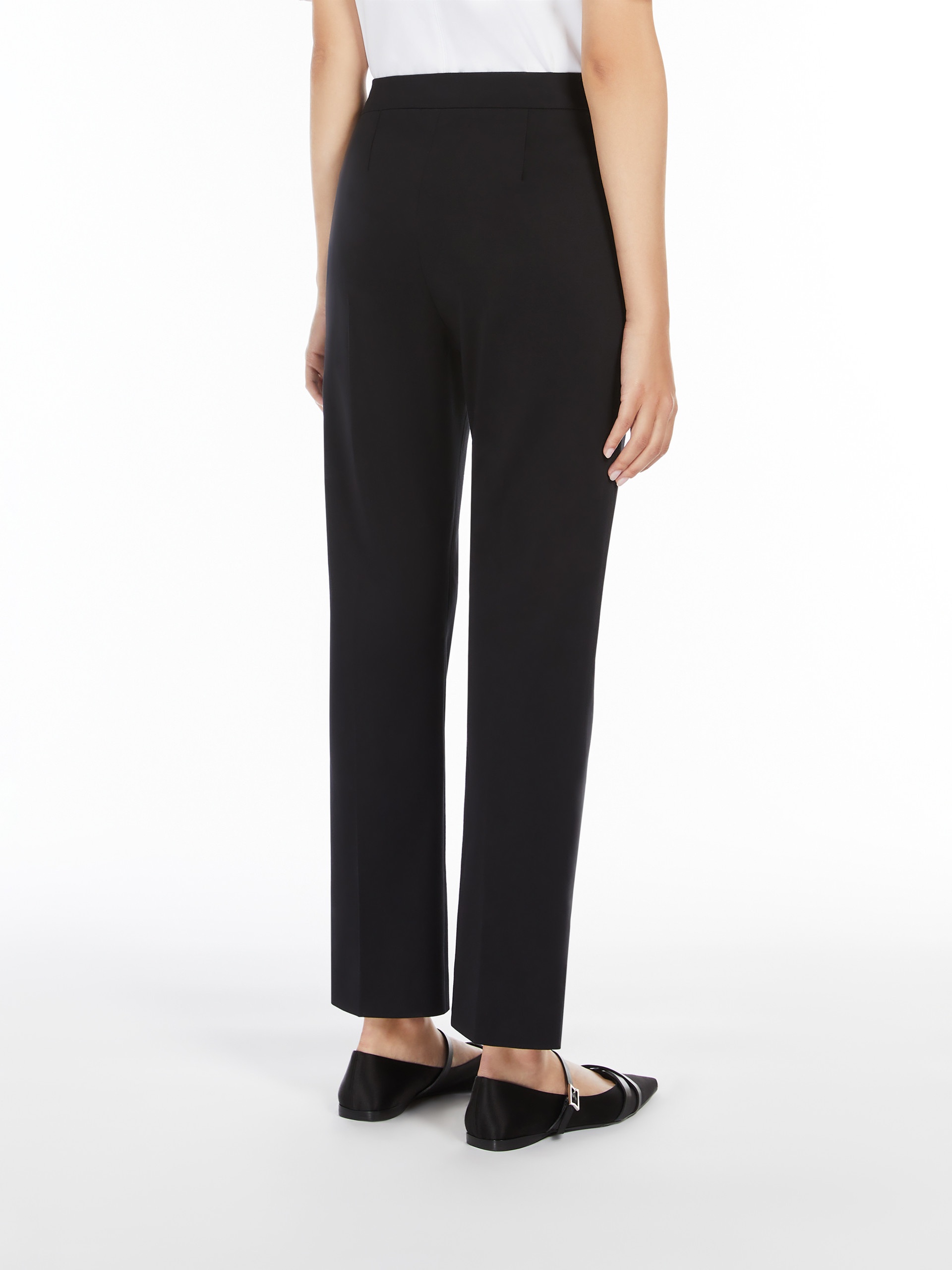 OKRA Cotton satin trousers - 4