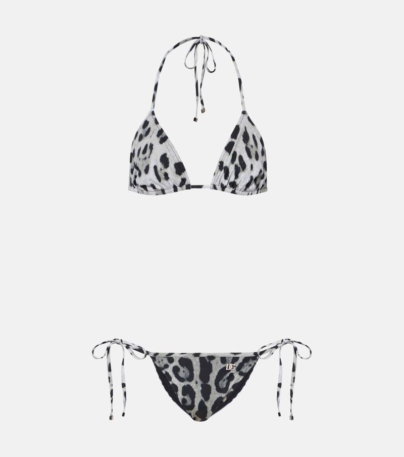 Leopard-print bikini 1