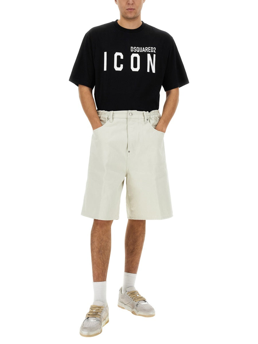 Dsquared Men Denim Bermuda Shorts - 2