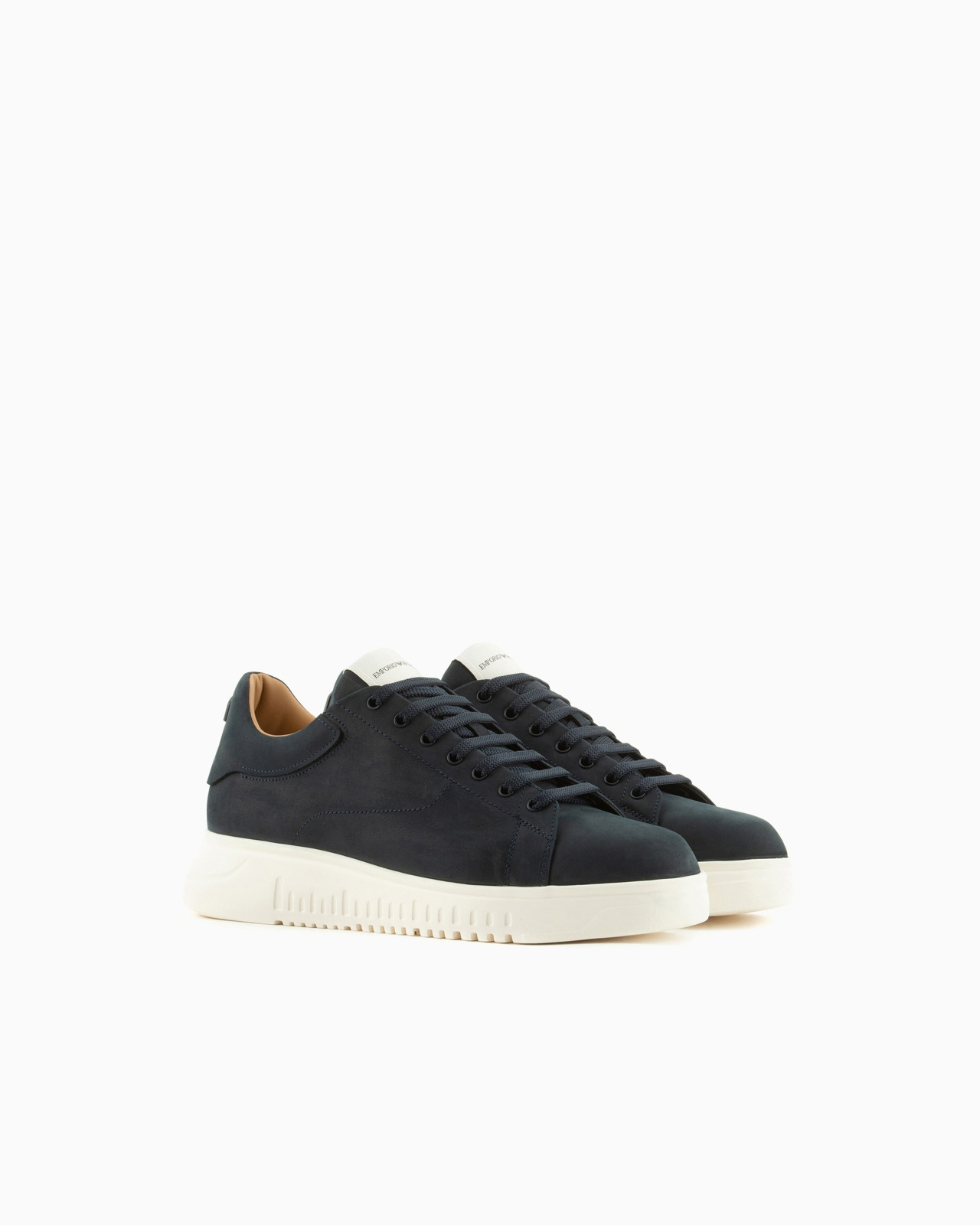 Nubuck sneakers with knurled soles - 2