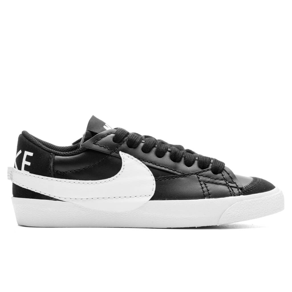 WOMEN'S BLAZER LOW '77 JUMBO - BLACK/WHITE/TEAM ORANGE - 1