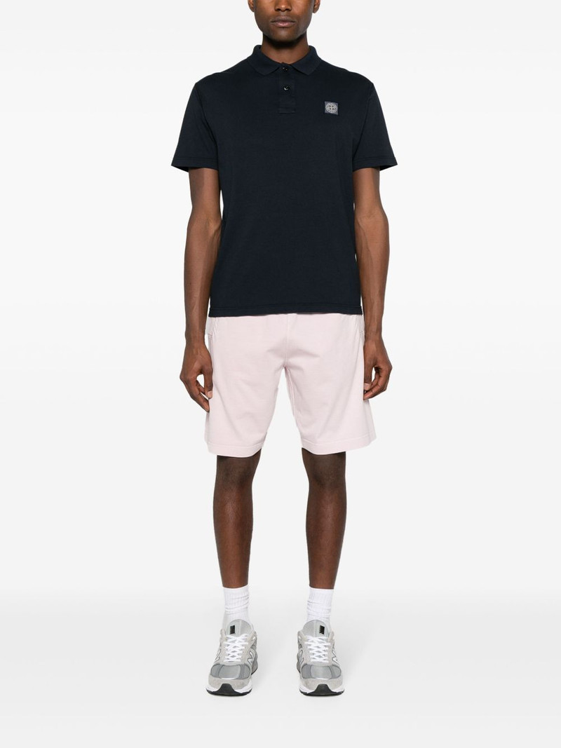 Stone Island Compass-motif polo shirt outlook