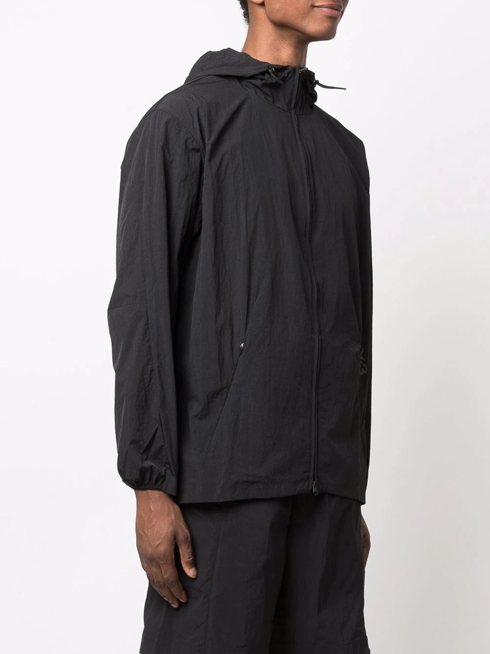 water-repellent hooded jacket - 3