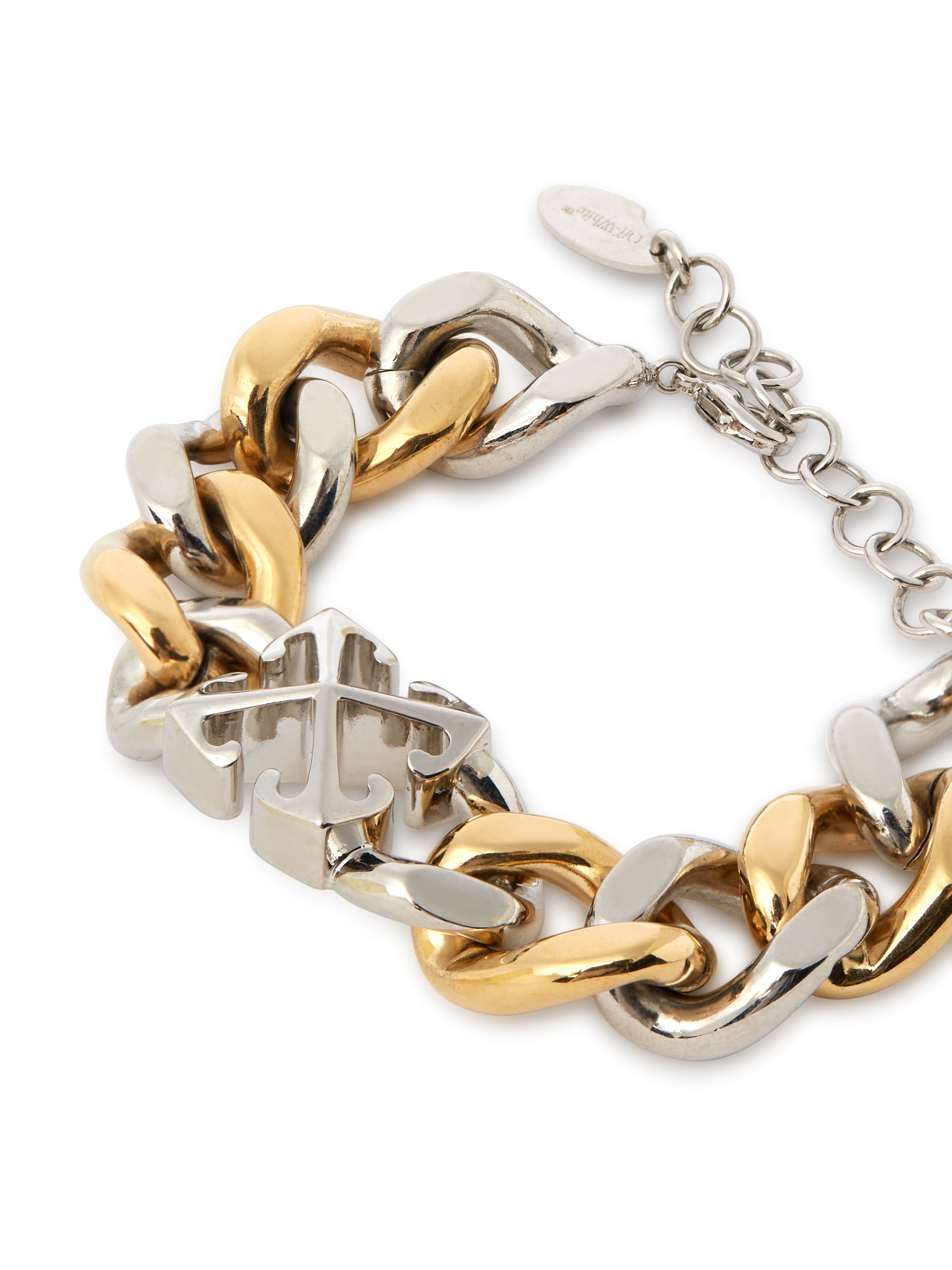 Bicolor Arrow Chain Bracelet - 3