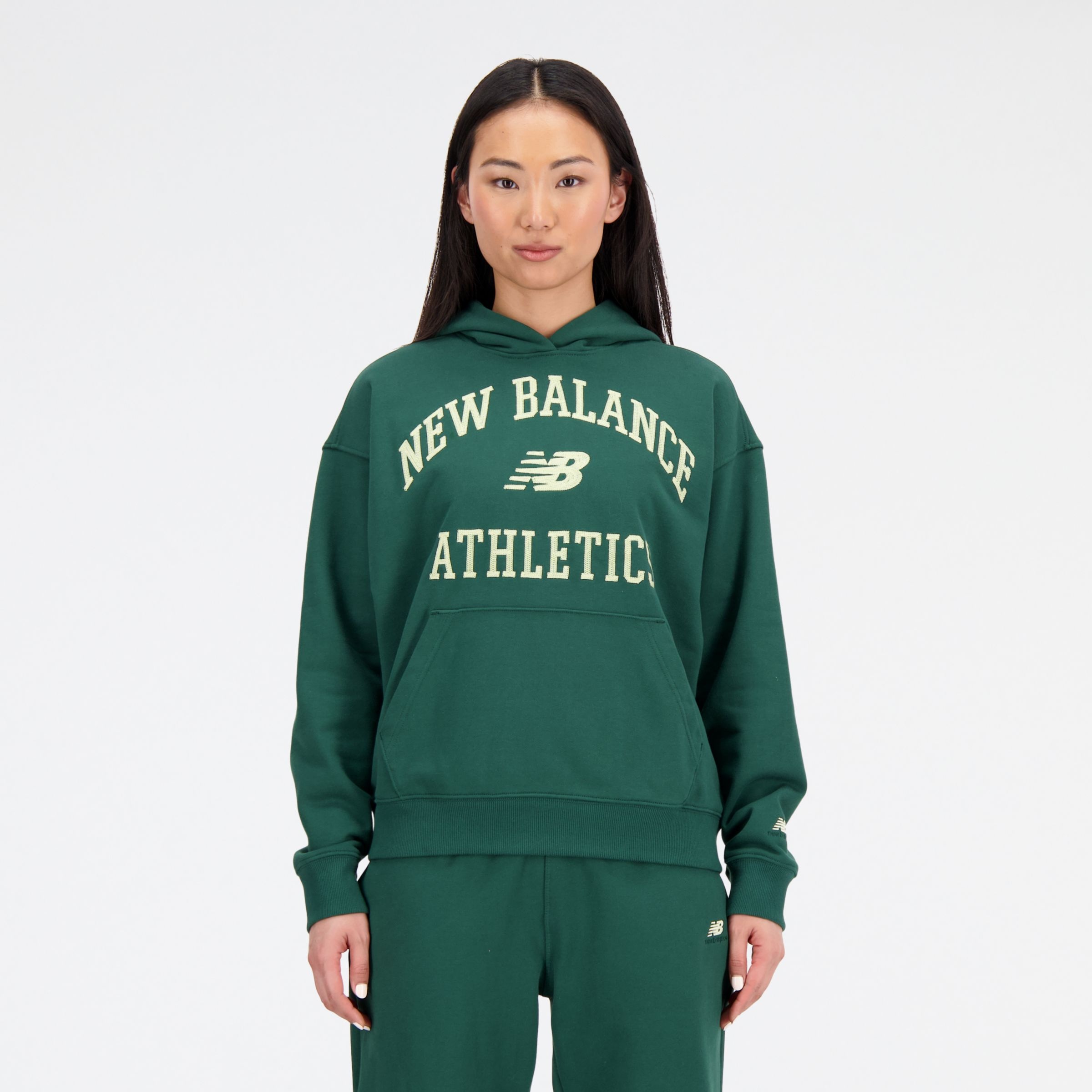 Athletics Varsity Oversized Fleece Hoodie - 2