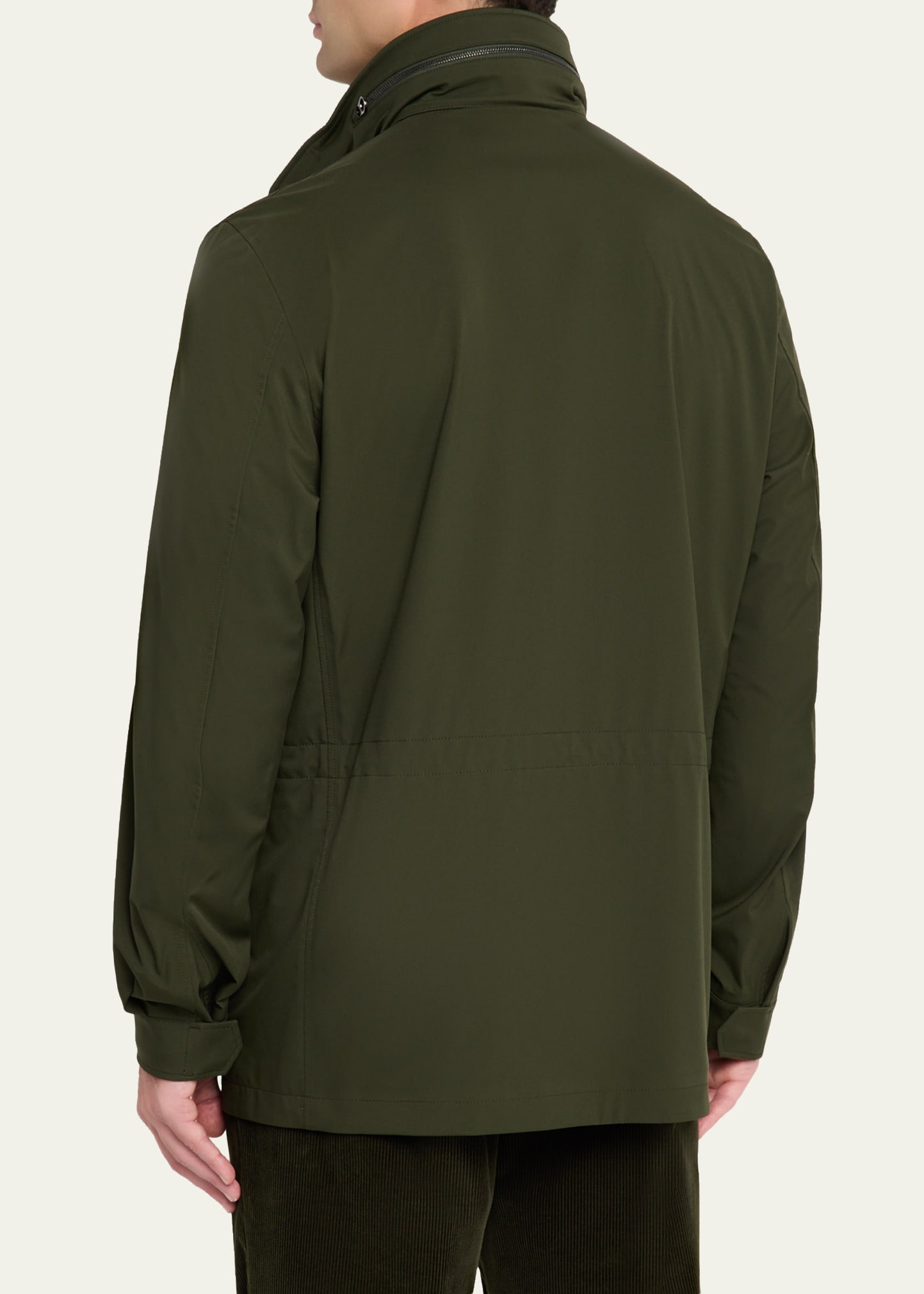 Men's Traveller Storm System Microfiber Field Jacket with Hood - 3