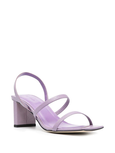 BY FAR strappy open toe sandals outlook