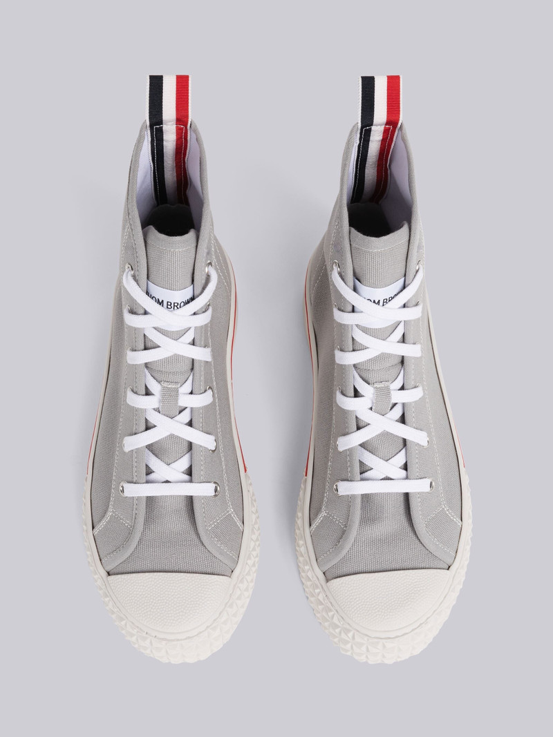 CANVAS TARTAN SOLE COLLEGIATE HIGH TOP 4