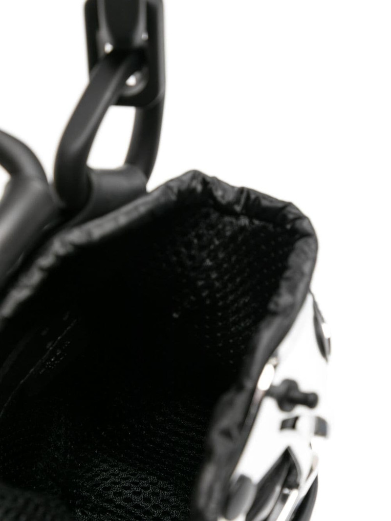 chain-link panelled mini bag 4