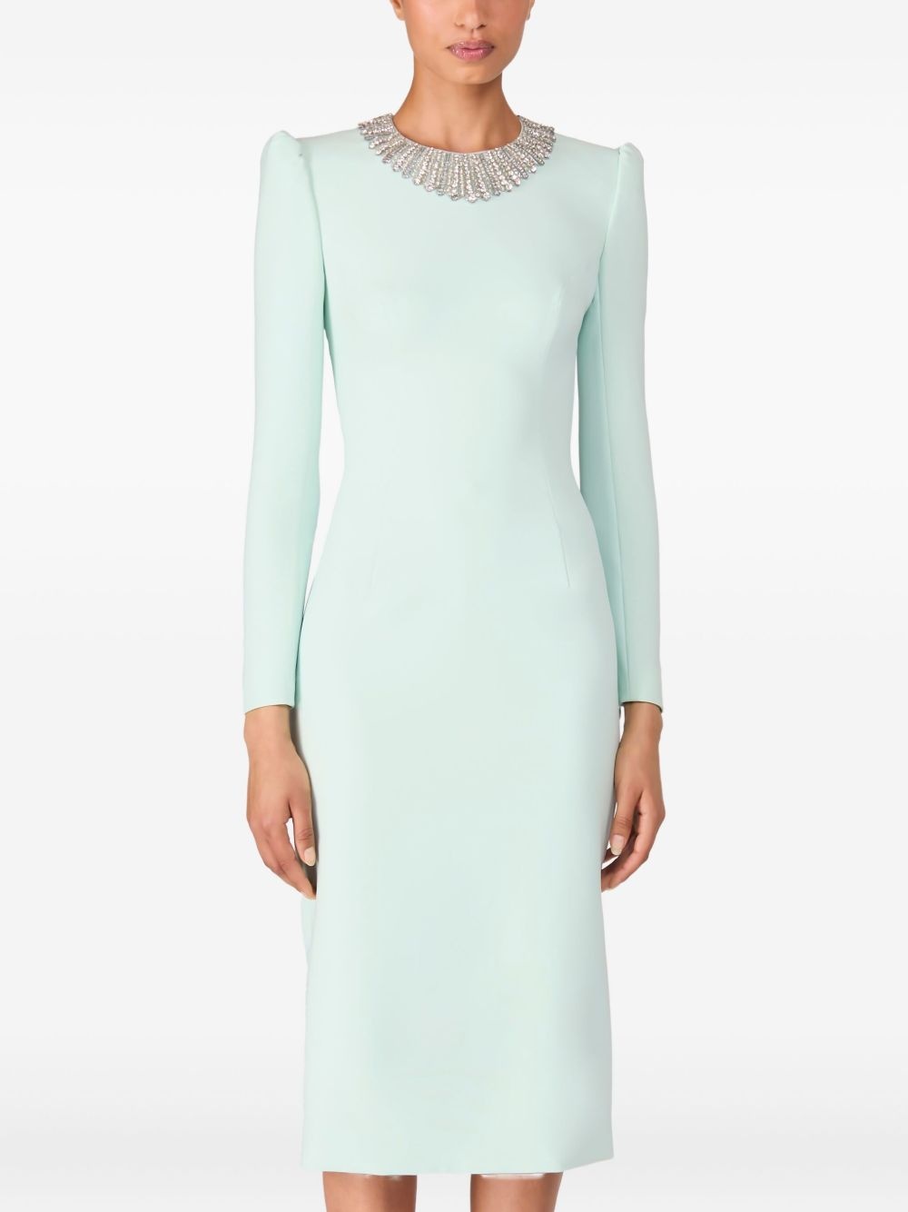 Cora long-sleeve midi dress - 2