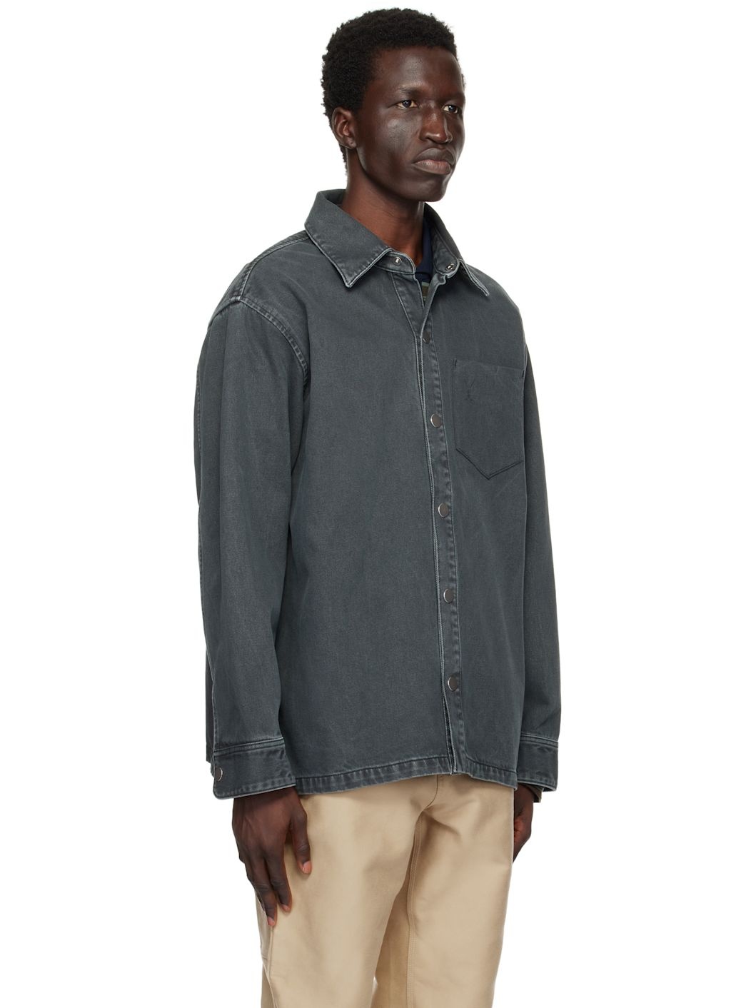 Black Ami de Coeur Overshirt - 2