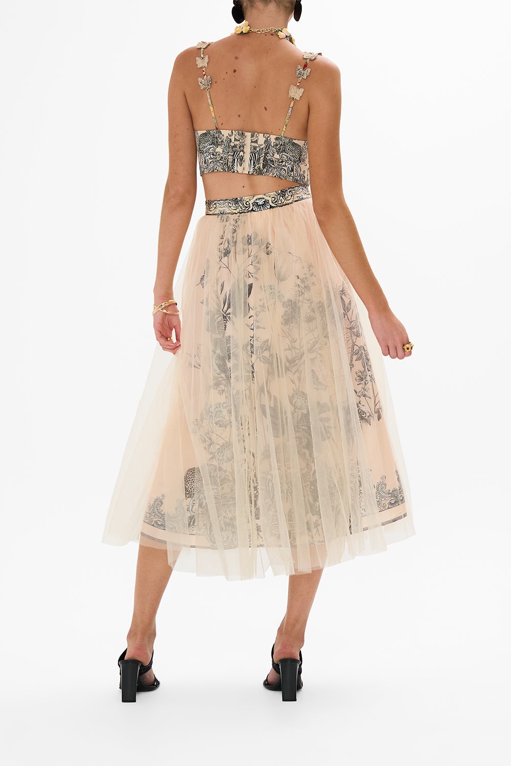 MIDI TULLE SKIRT - 3