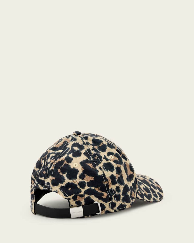 SILESA LEOPARD PRINT BASEBALL CAP 5