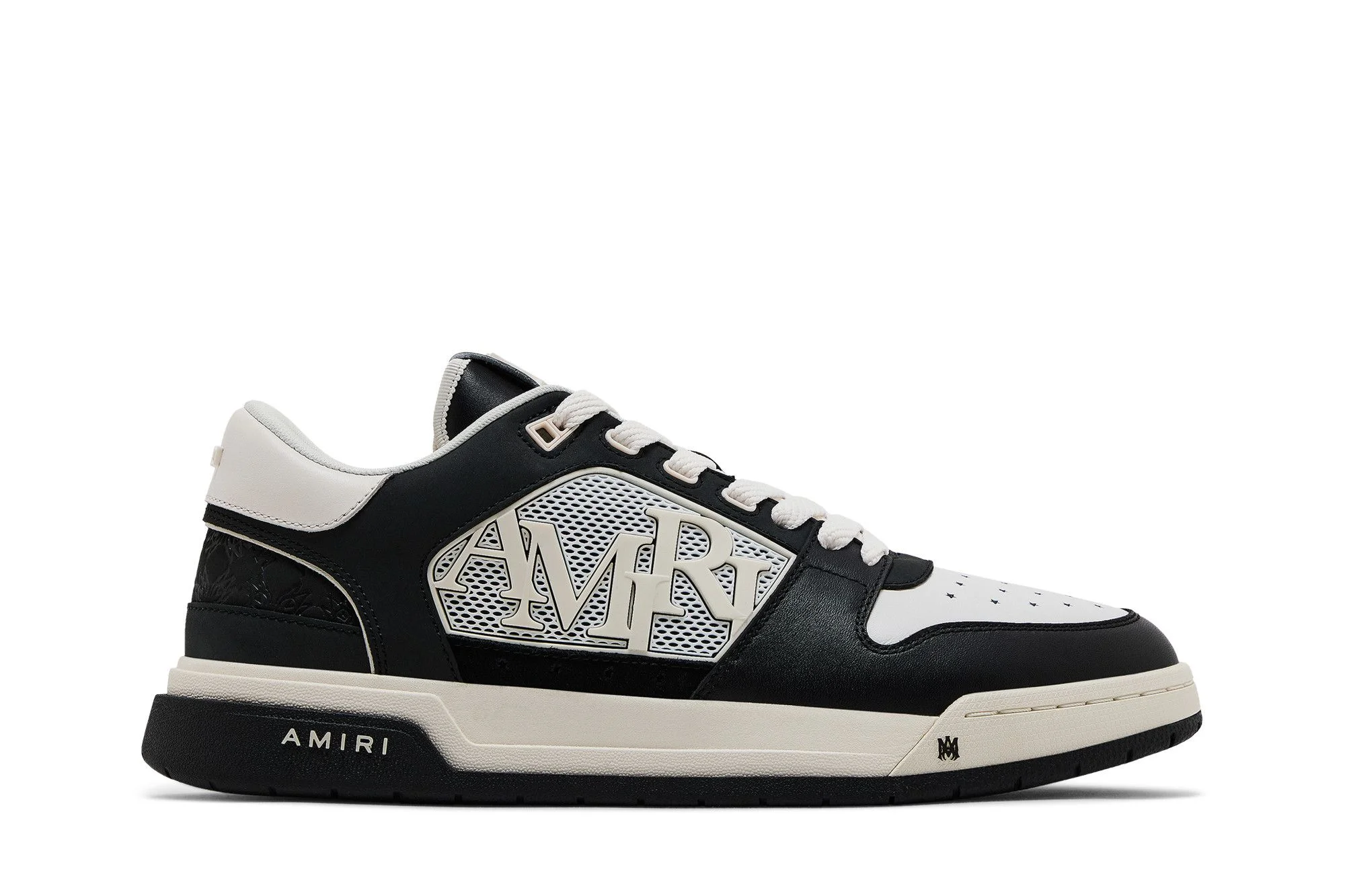 Amiri Classic Low 'MA Quad Debossed - Black' - 1