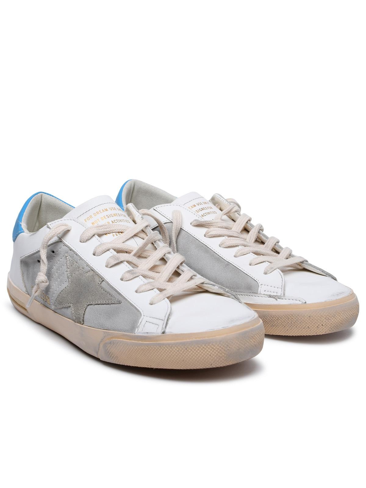 Golden Goose 'Super-Star' White Leather Sneakers Man - 2