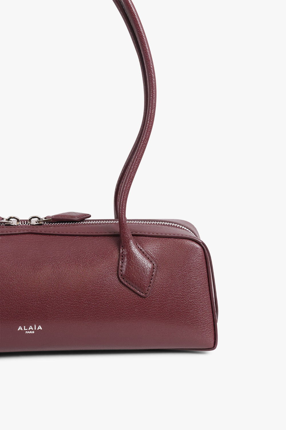 LE TECKEL MEDIUM SHOULDER BAG | GARNET RED - 4