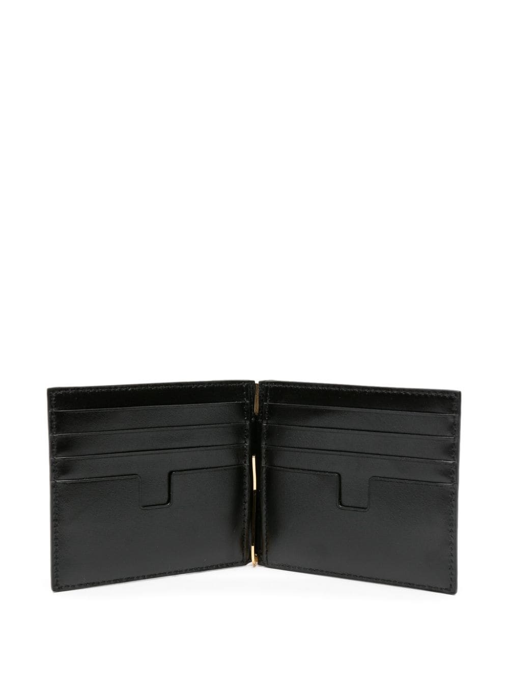 crocodile-embossed leather wallet - 3