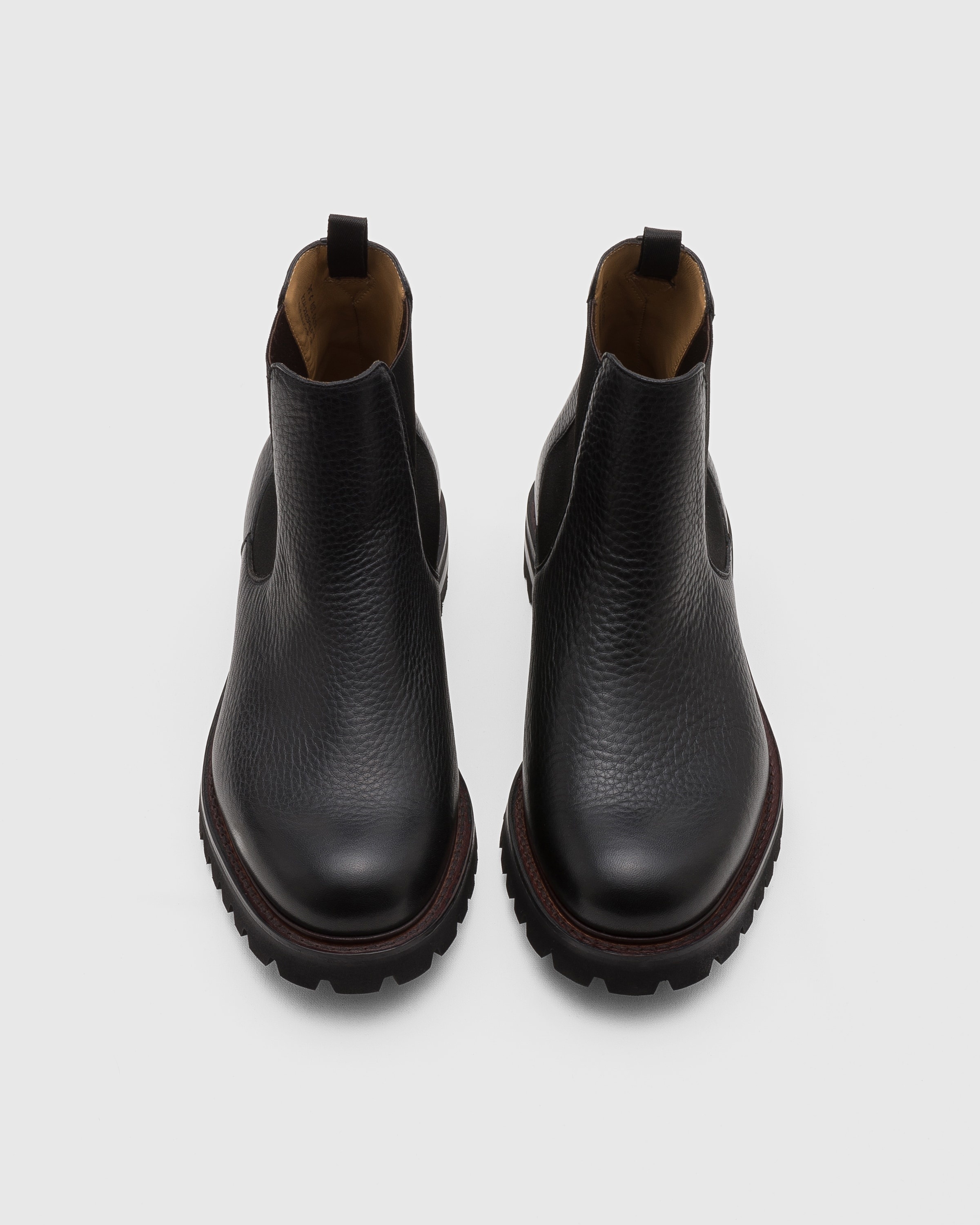 Soft Grain Leather Chelsea Boot - 5