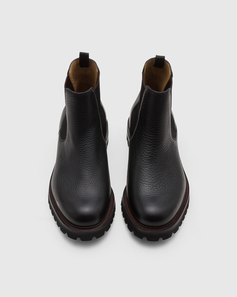Soft Grain Leather Chelsea Boot 5