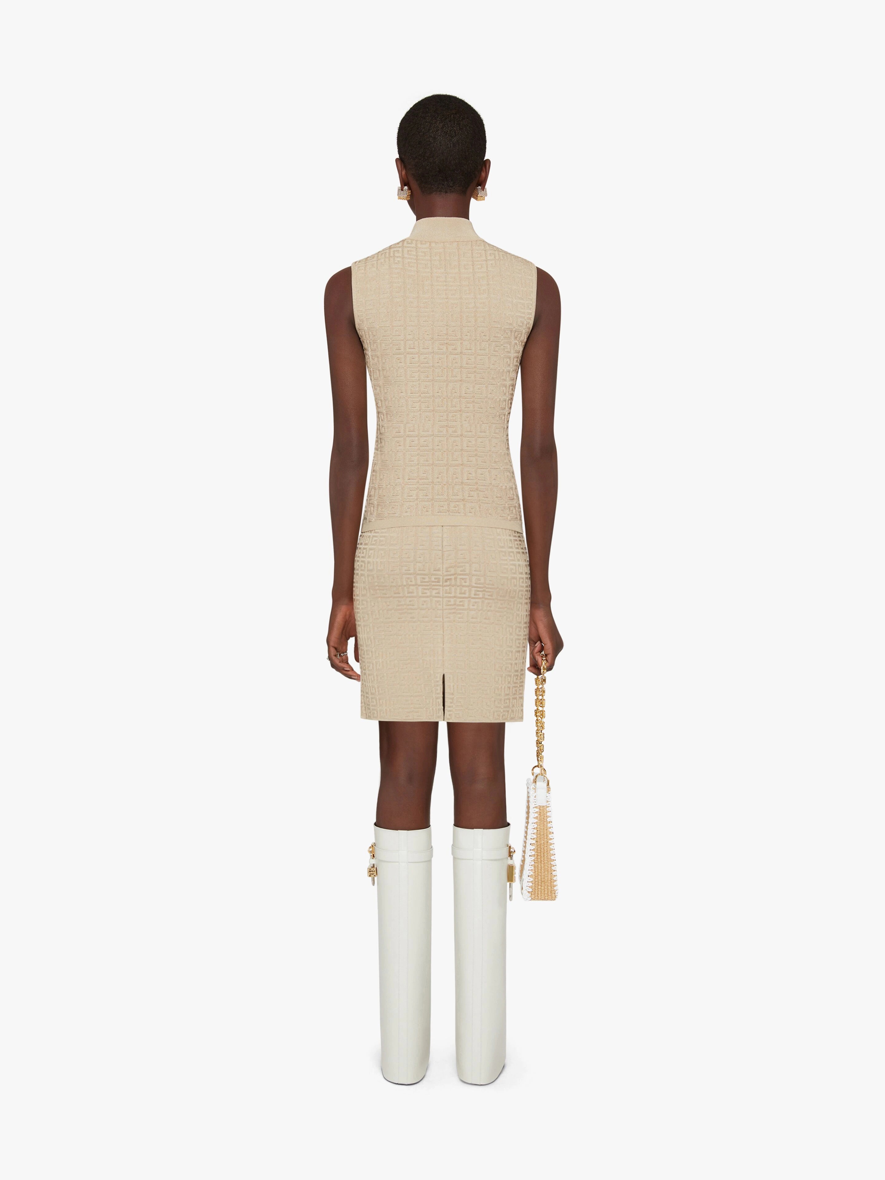 SKIRT IN 4G JACQUARD - 4
