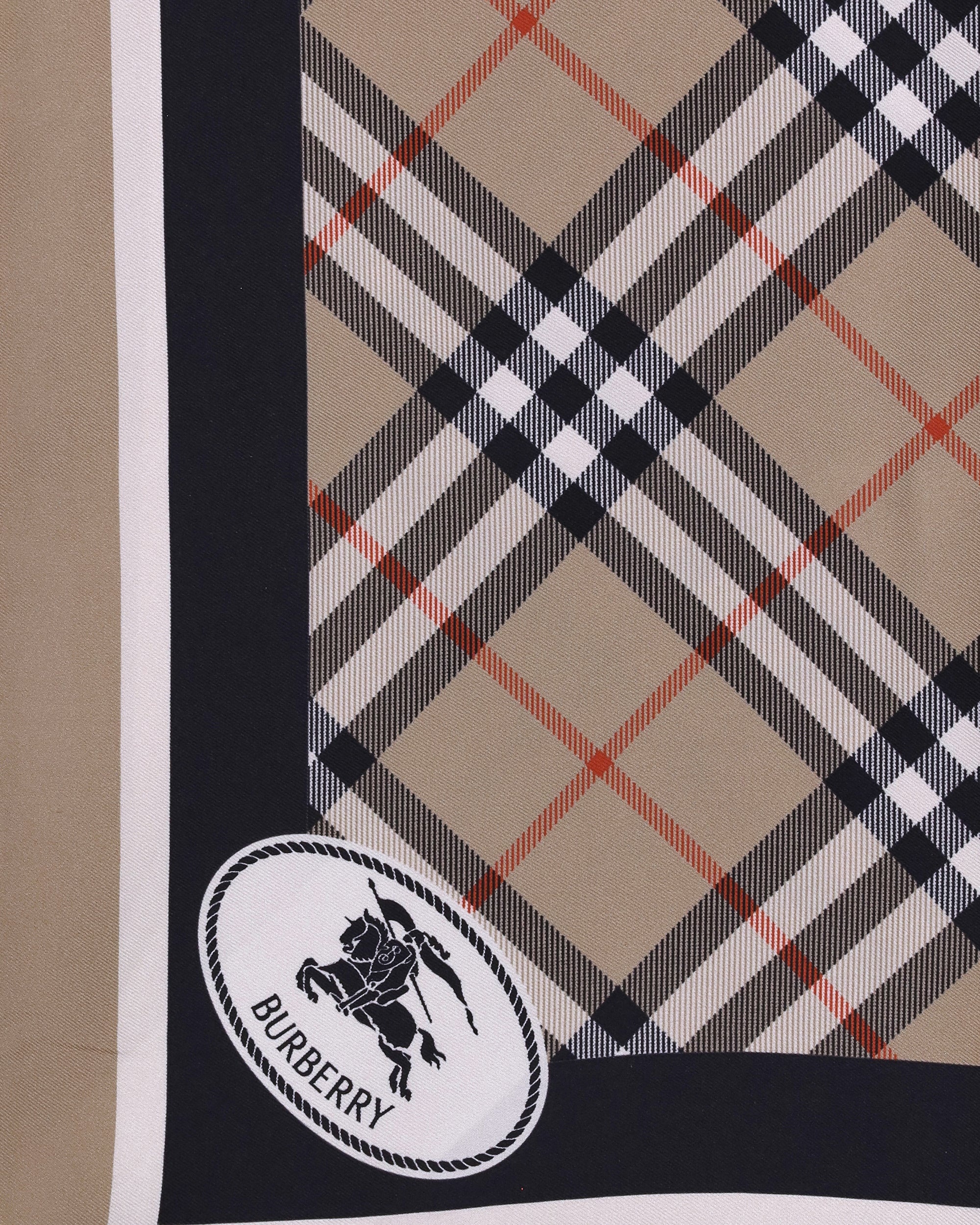 Silk Check Scarf - 3