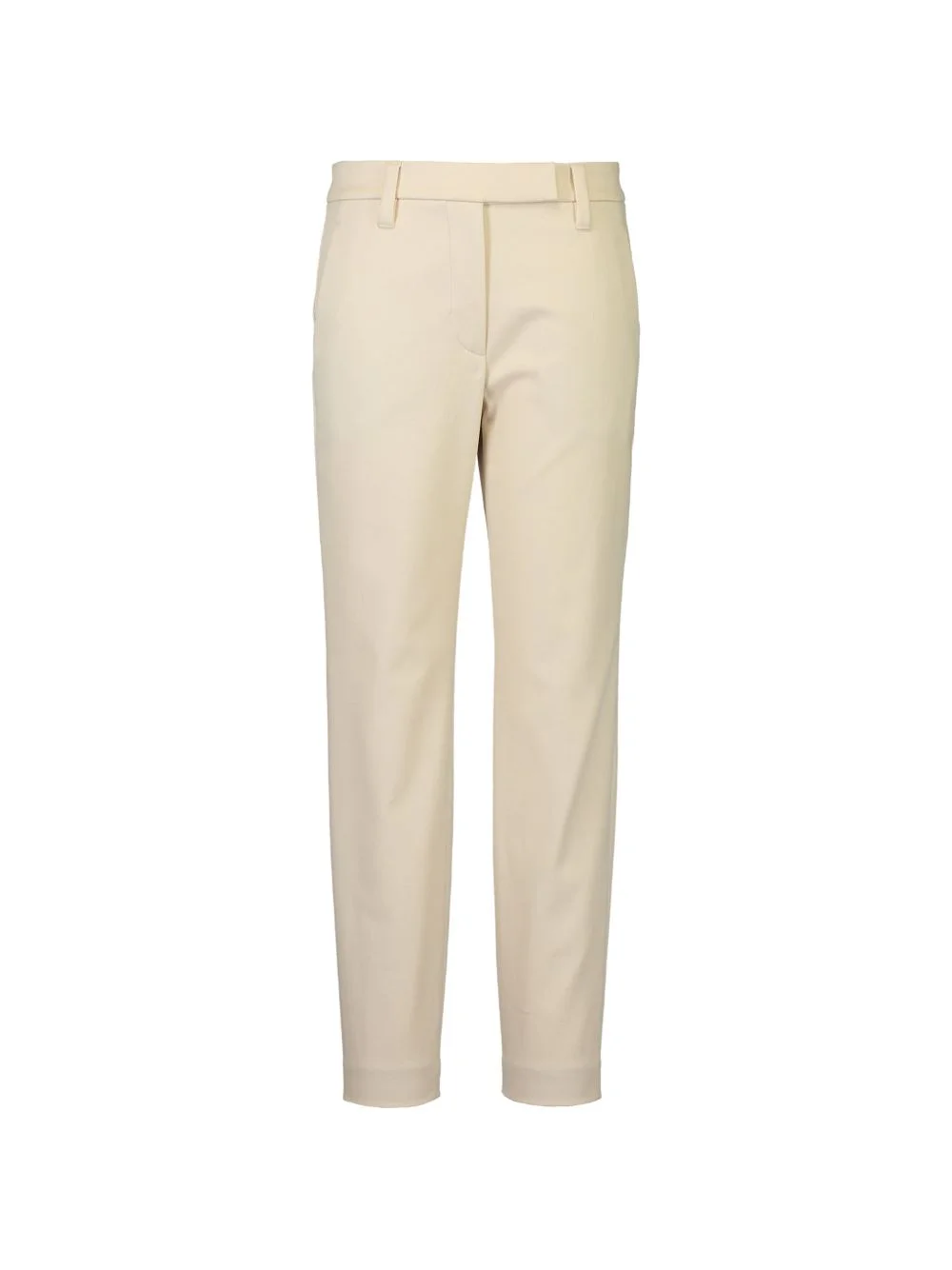 stretch-design tab-waist tailored trousers - 1