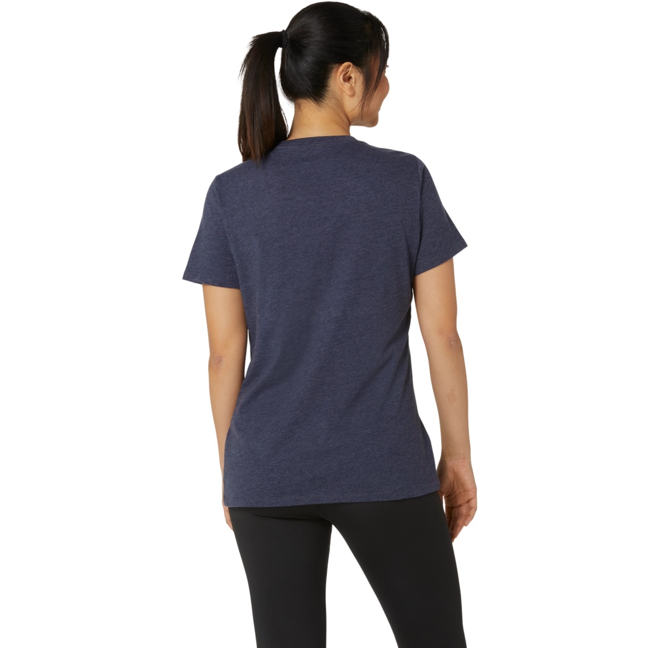 WOMEN'S ASICS FLORAL SLOGAN SHORT SLEEVE TEE - 2