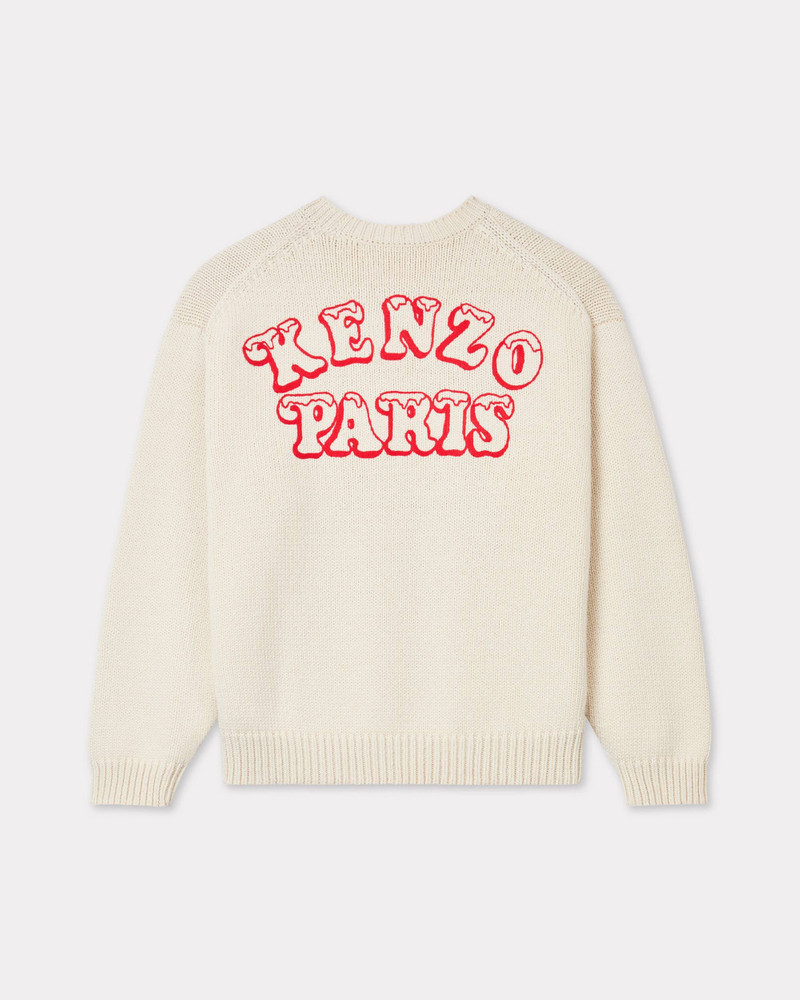KENZO 'KENZO VERDY MARKET' genderless jumper in wool and cotton outlook