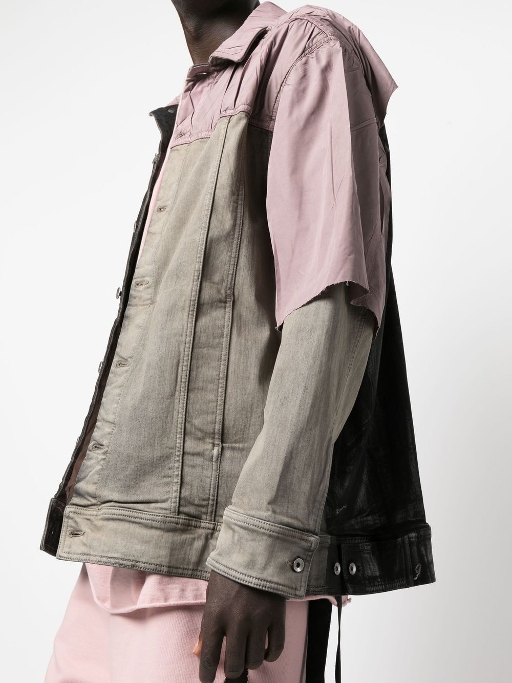 Jumbo Worker patchwork jacket - 5