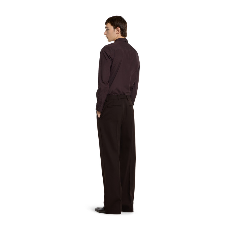 Piece dyed poplin shirt with embroidery 5