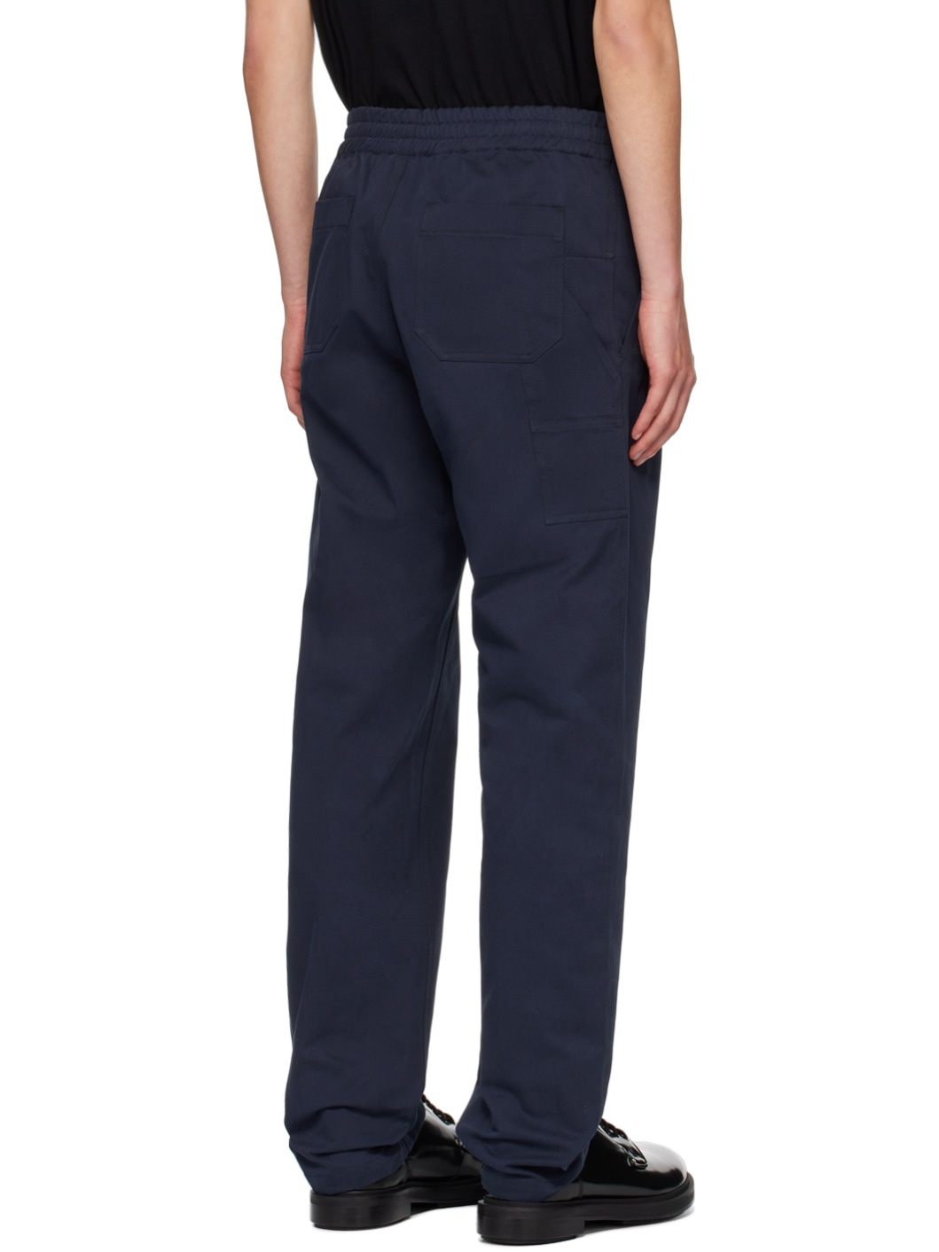 Navy Chuck Trousers - 3