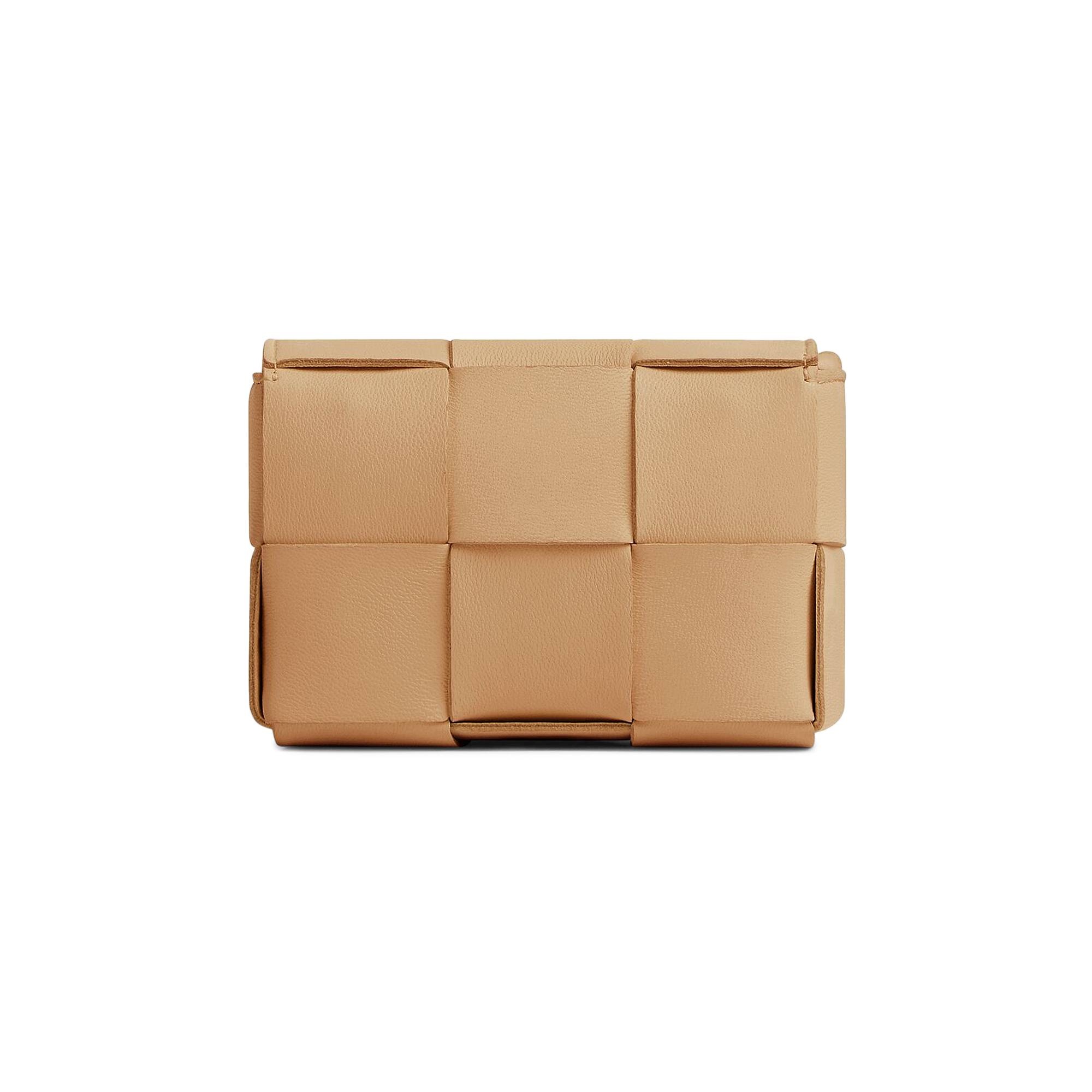 Bottega Veneta Mini Cassette Bag 'Almond/Gold' - 2