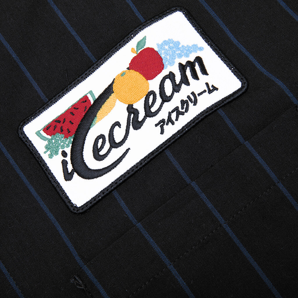 FRUIT BY THE FRUIT S/S WOVEN - BLACK - 3