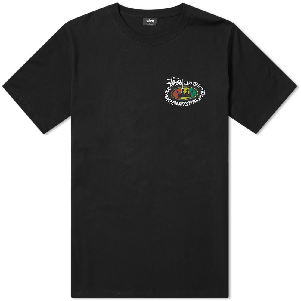 Stussy Rasta Oval Pigment Dyed Tee - 1