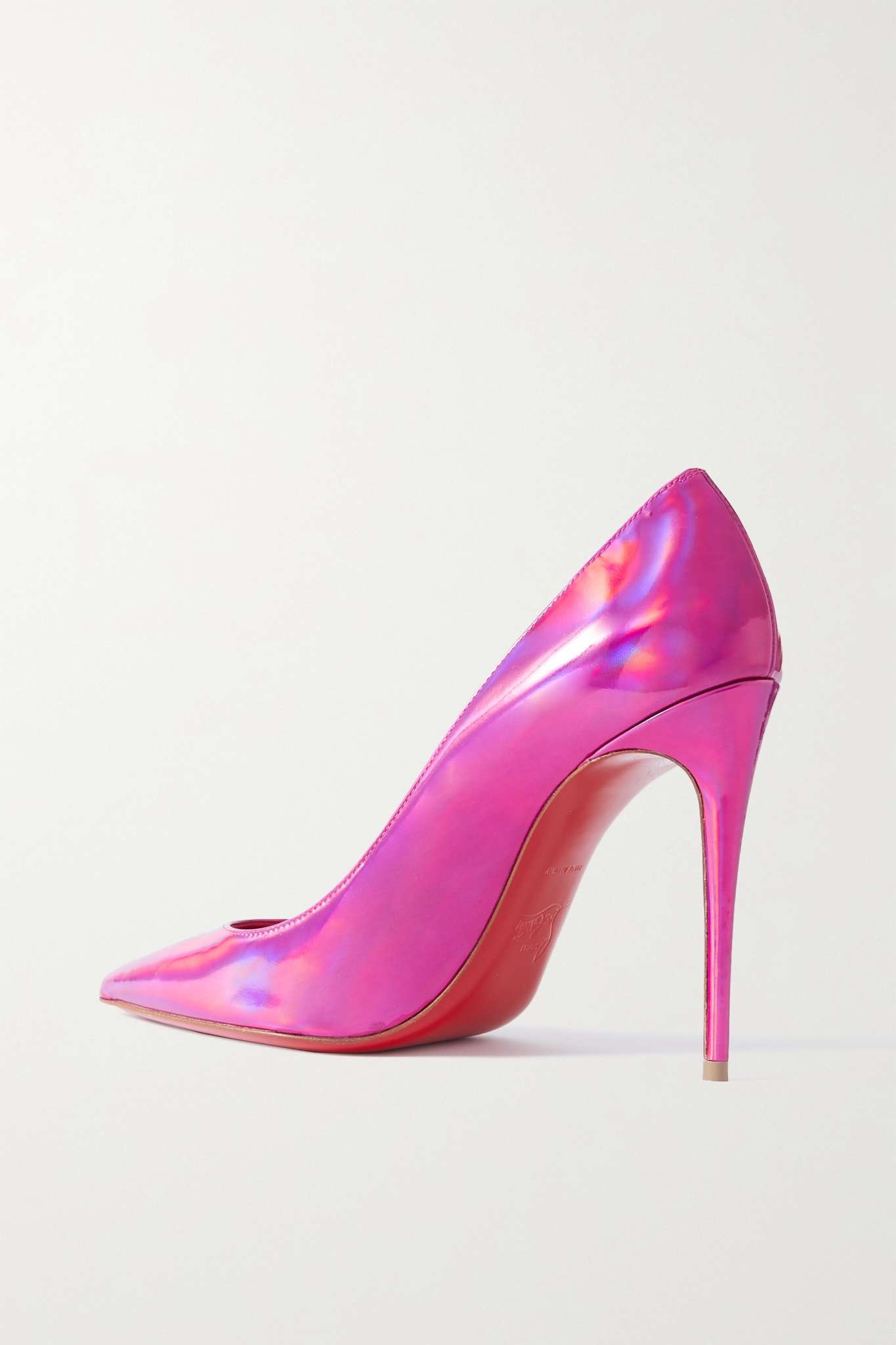 Kate 100 iridescent leather pumps - 3